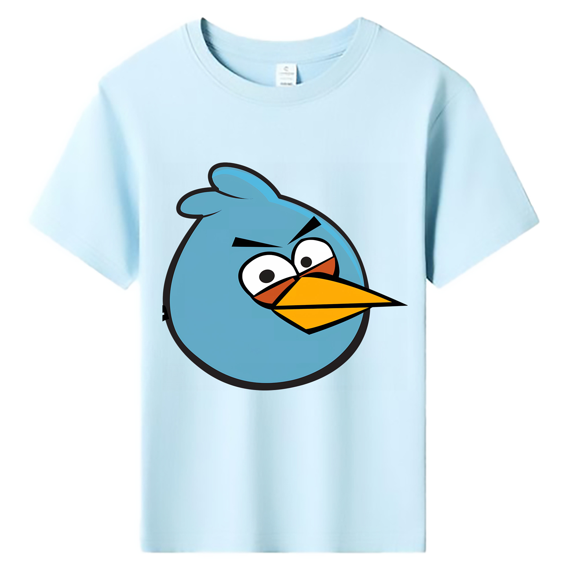 （画像用） Angry Birds アングリーバード 綿100％キッズTシャツ（フロントプリント）